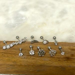 sterling silver earrings